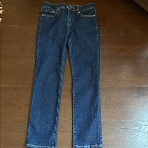 Levi's 314 Shaping Dark Blue Straight Leg Women's Jeans